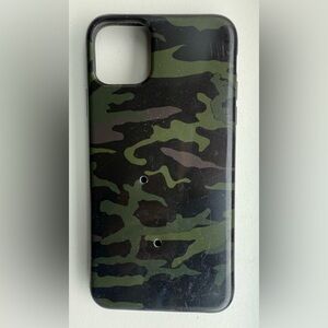 Loopy Case RIGHTY Camo IPhone 11 PRO MAX Green and Black Phone Case